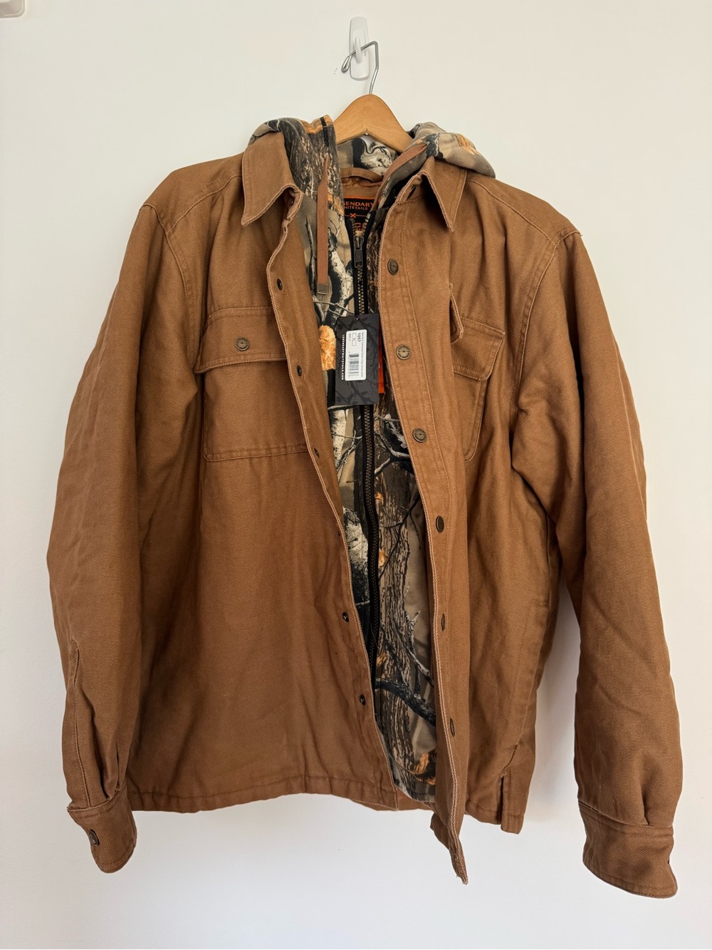 Legendary Whitetails Men's Buck Commander Hunter's Edge Canvas Jacket - XL